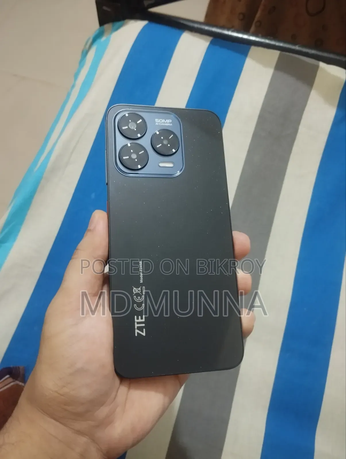 ZTE 8 GB Black