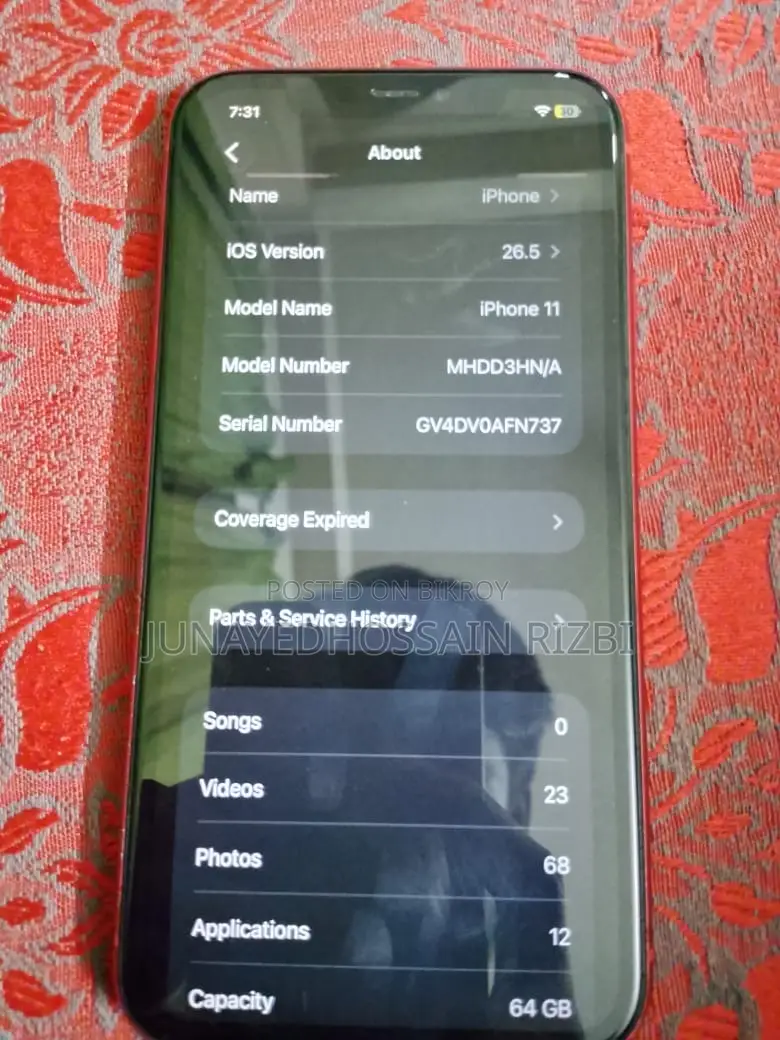 Apple iPhone 11 64 GB Red