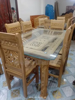 ডাইনিং টেবিল চিটাগাং সেগুন