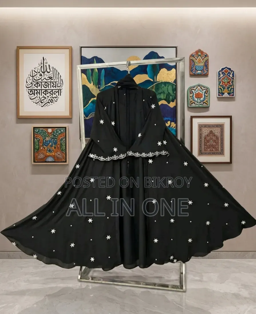 Star Koti Borka with Embroidery Work