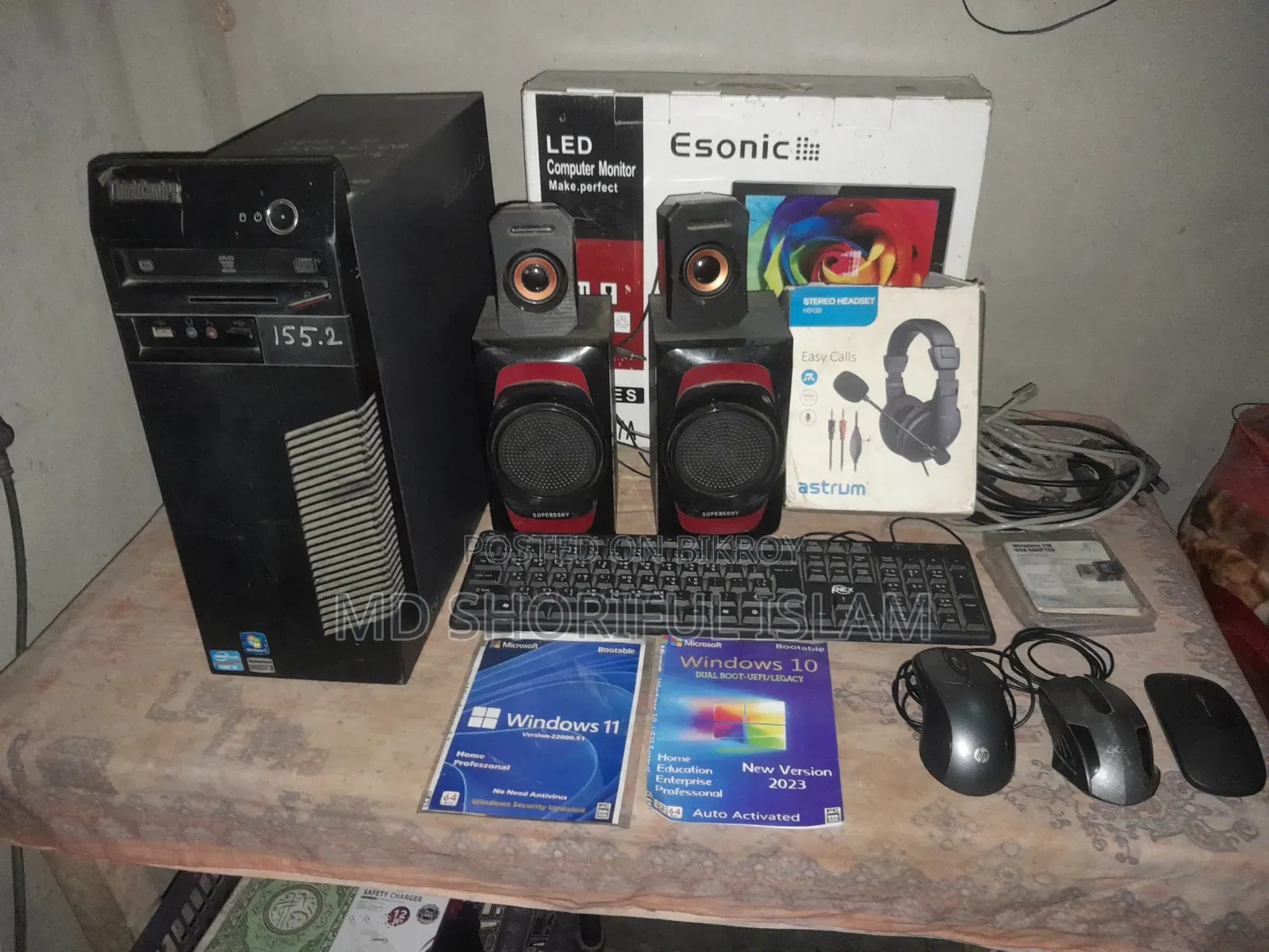 Desktop Computer Lenovo ideacentre 720 8GB Intel Core i5 HDD+SSD 500GB
