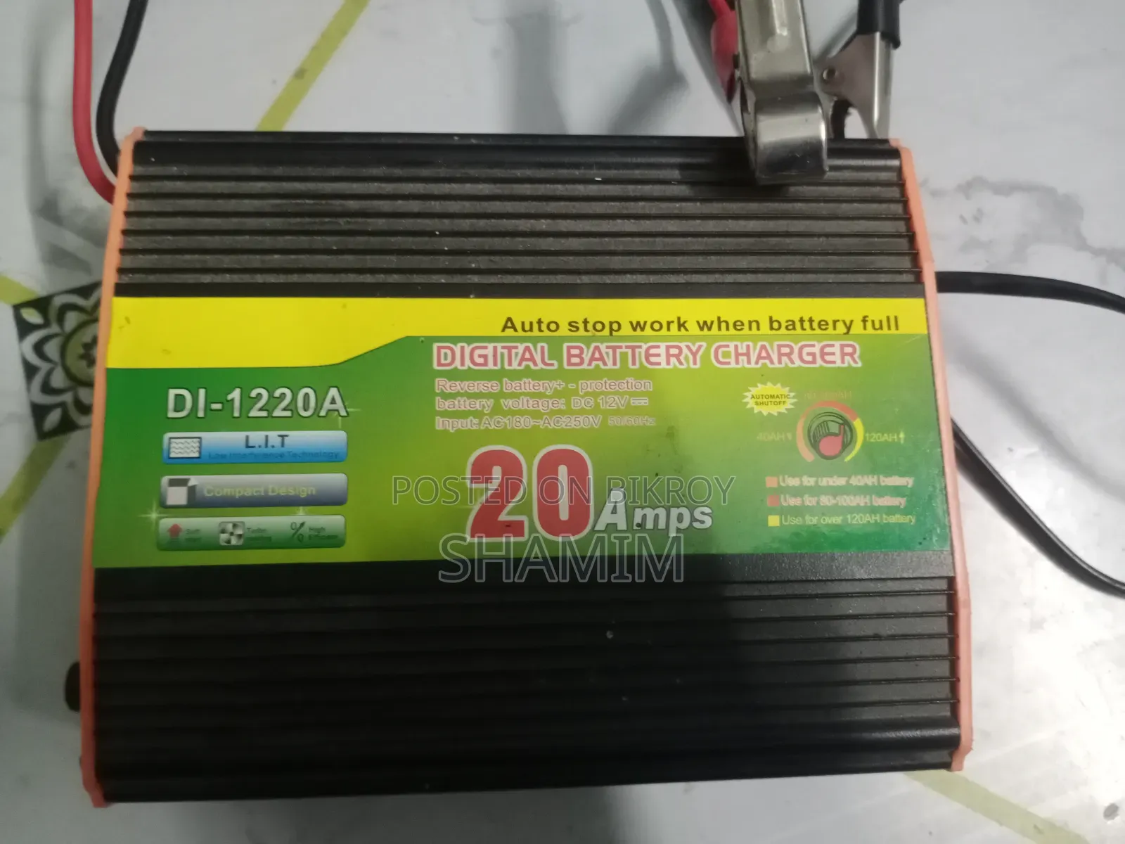 12v 20ah Battery Charger