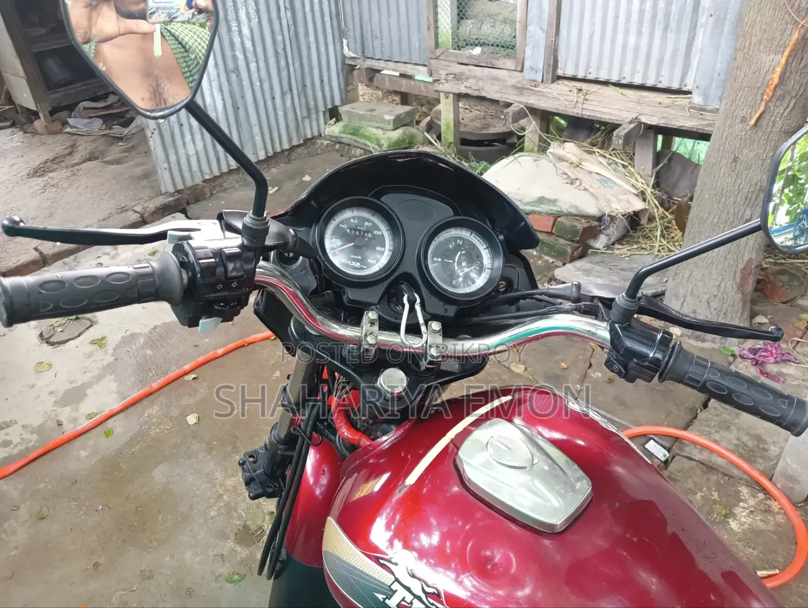 TVS Metro 2008 Red