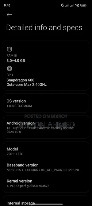 Xiaomi Redmi Note 11 128 GB Blue