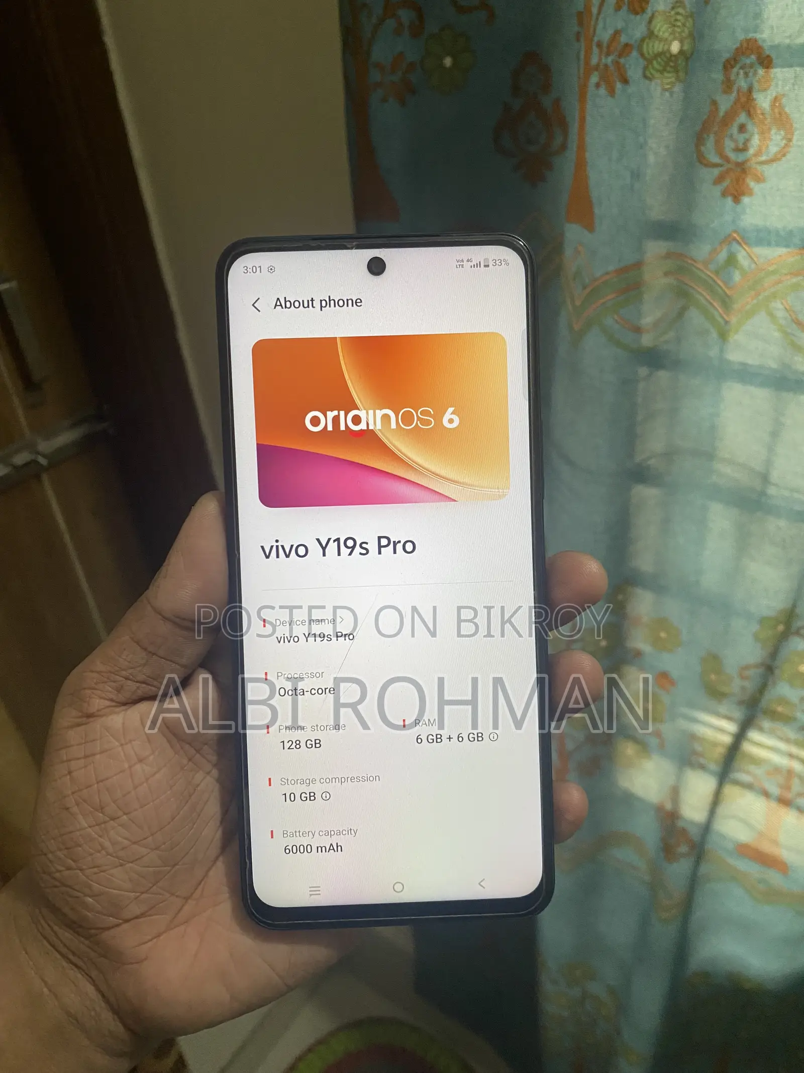 Vivo Y19s Pro 128 GB Blue