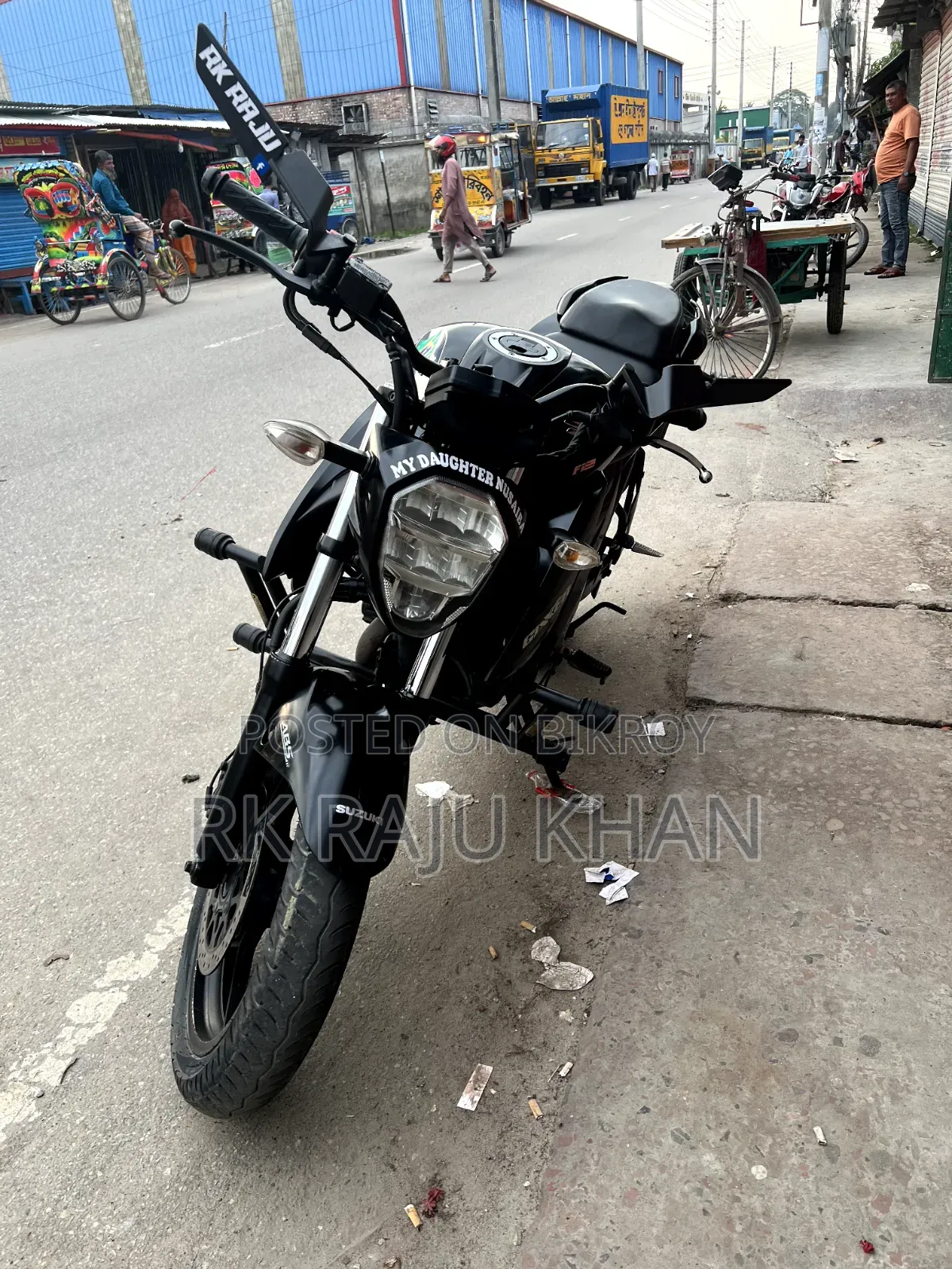 নতুন সুজুকি জিক্সার এফআই এবিএস ২০২০ কালো