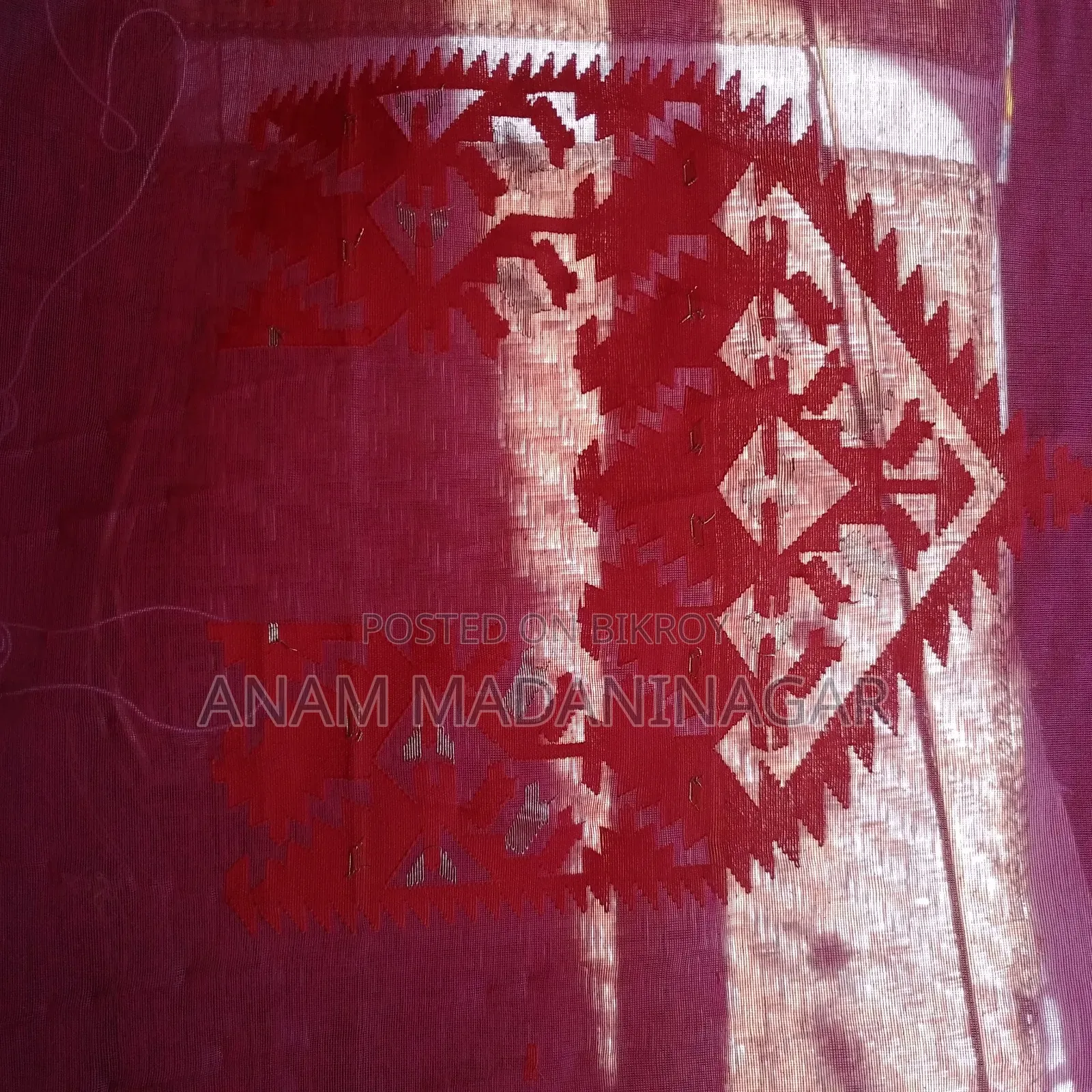 পিওর সিল্কের জামদানি টু পিস