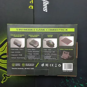 5 in 1 RGB Gaming Combo Pack