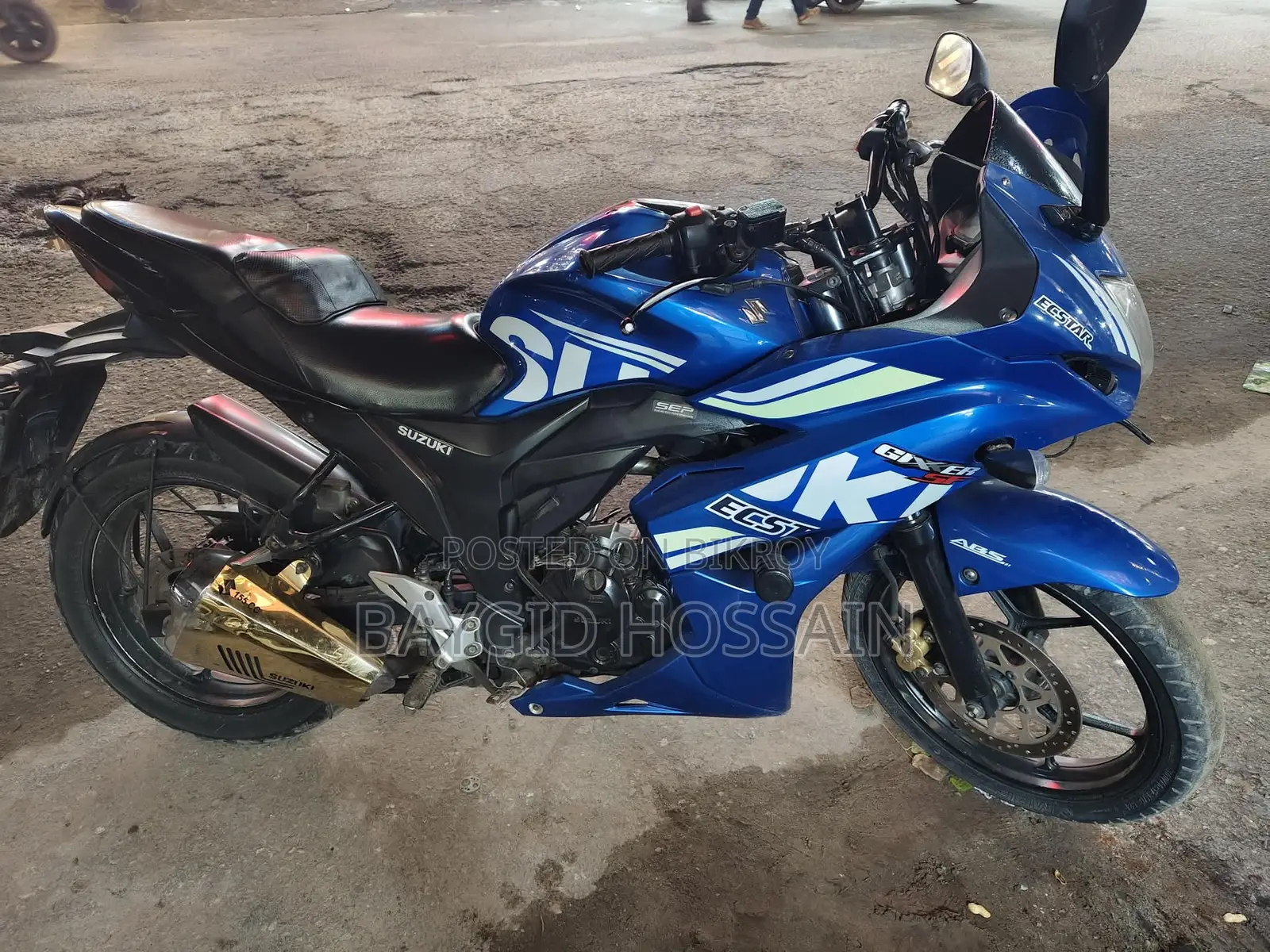 Suzuki Gixxer Monotone 2018 Blue