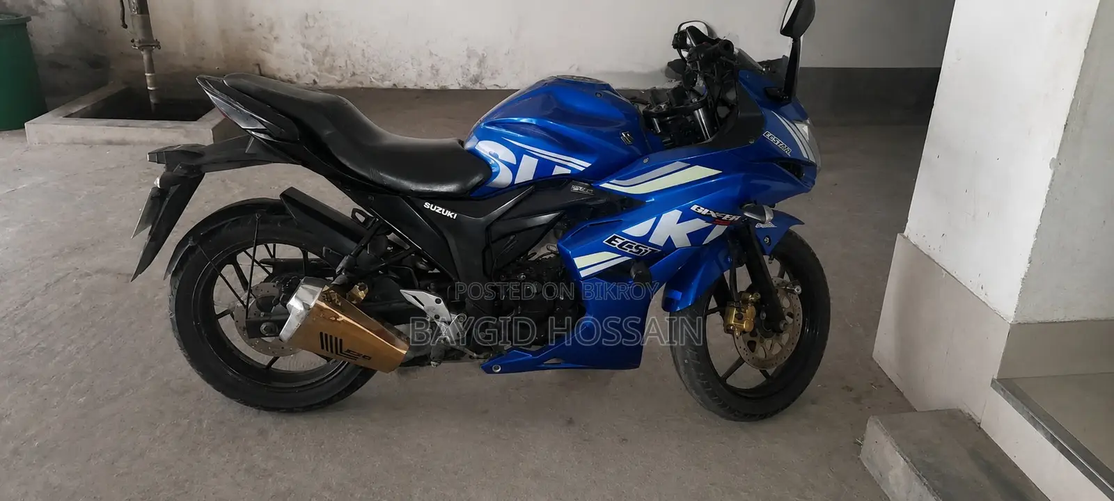Suzuki Gixxer Monotone 2018 Blue