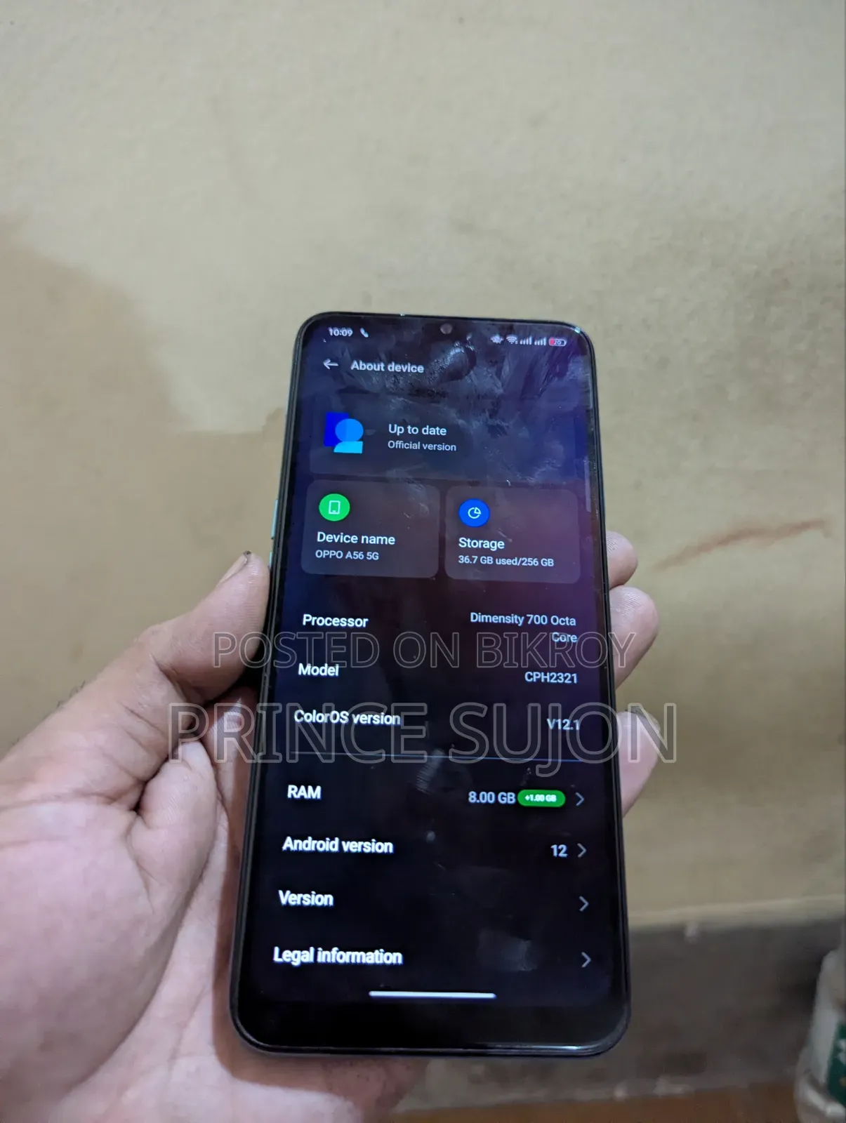 Oppo A56 5G 256 GB