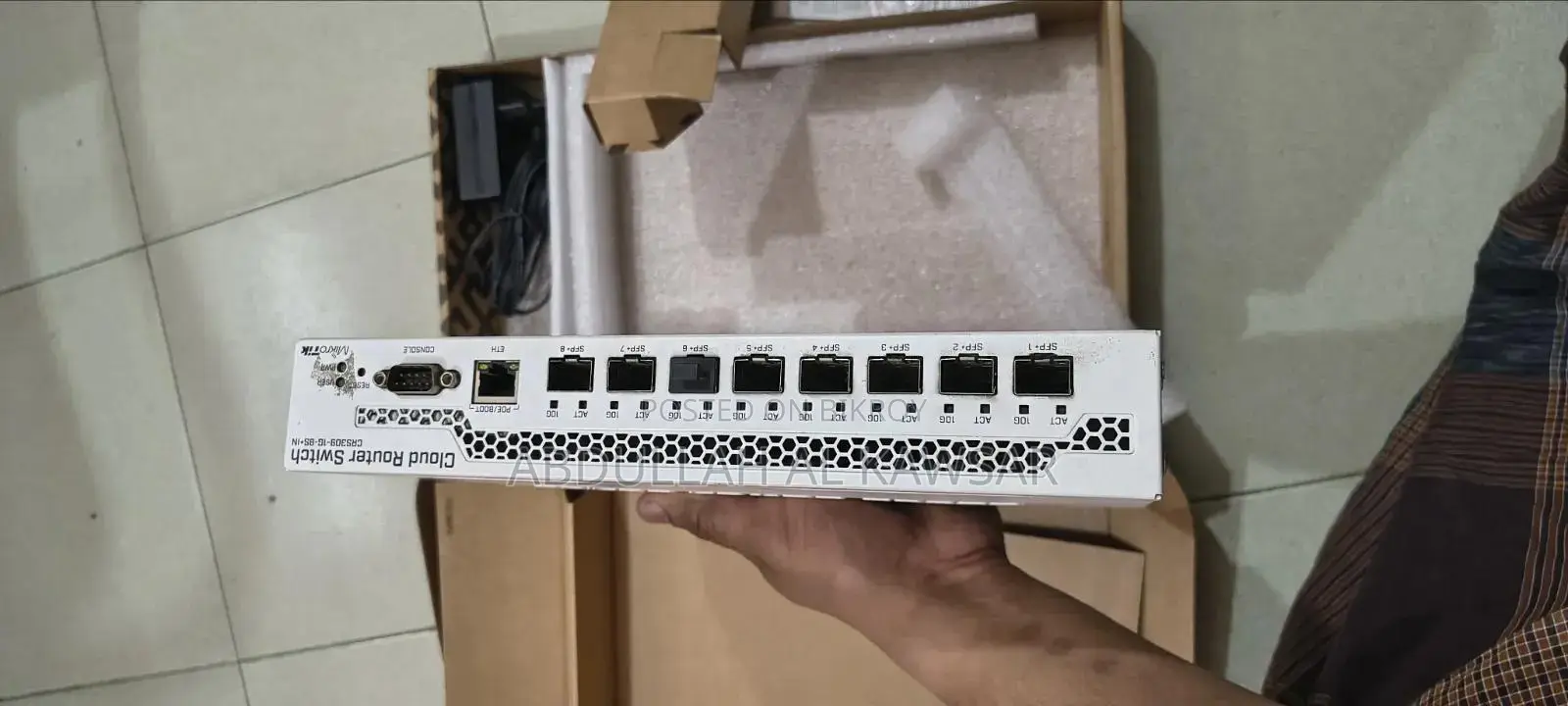 Mikrotik Cloud Router Switch Crs309-1g-8s+In (10g Capacity Port)