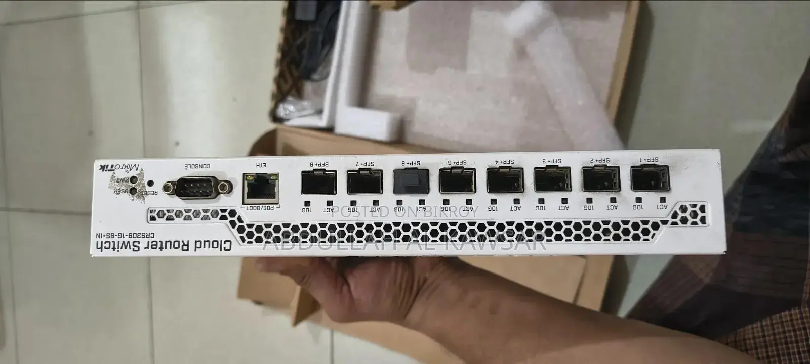Mikrotik Cloud Router Switch Crs309-1g-8s+In (10g Capacity Port)