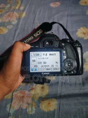 Canon 550d With 50mm Prime Lens