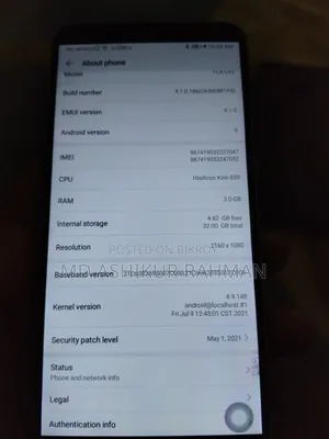 Huawei Y9 32 GB Black