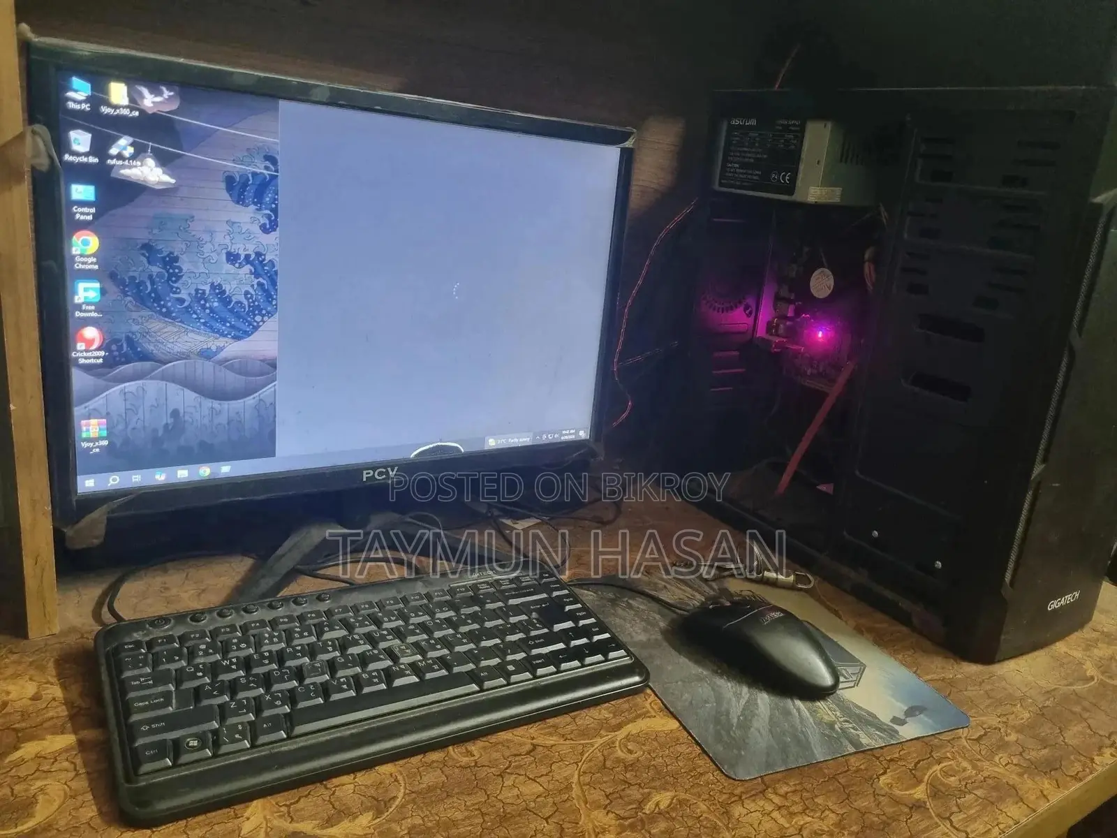 Desktop Computer 12GB Intel Celeron HDD+SSD 750GB