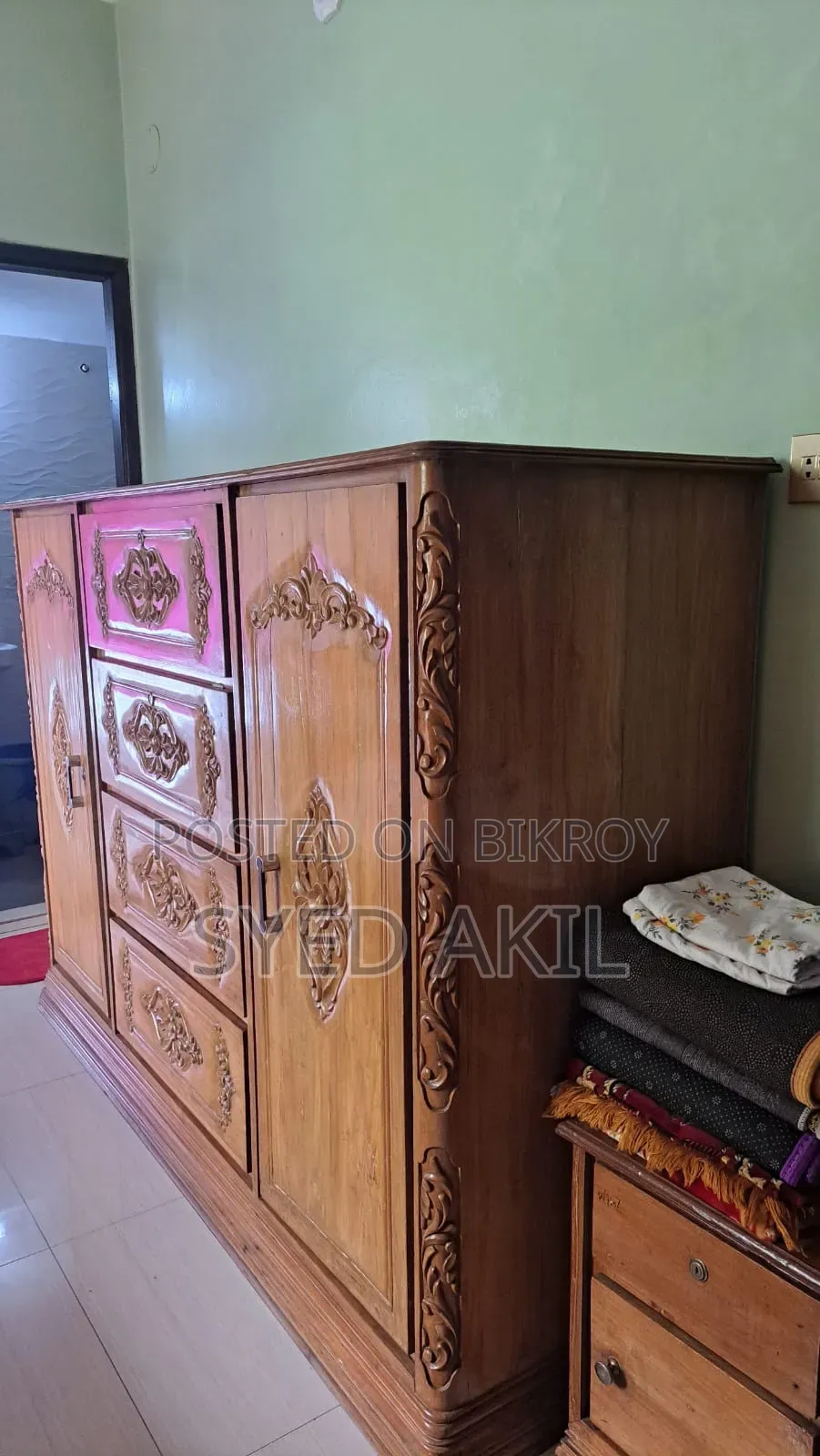 Teak Wood Wardrobe