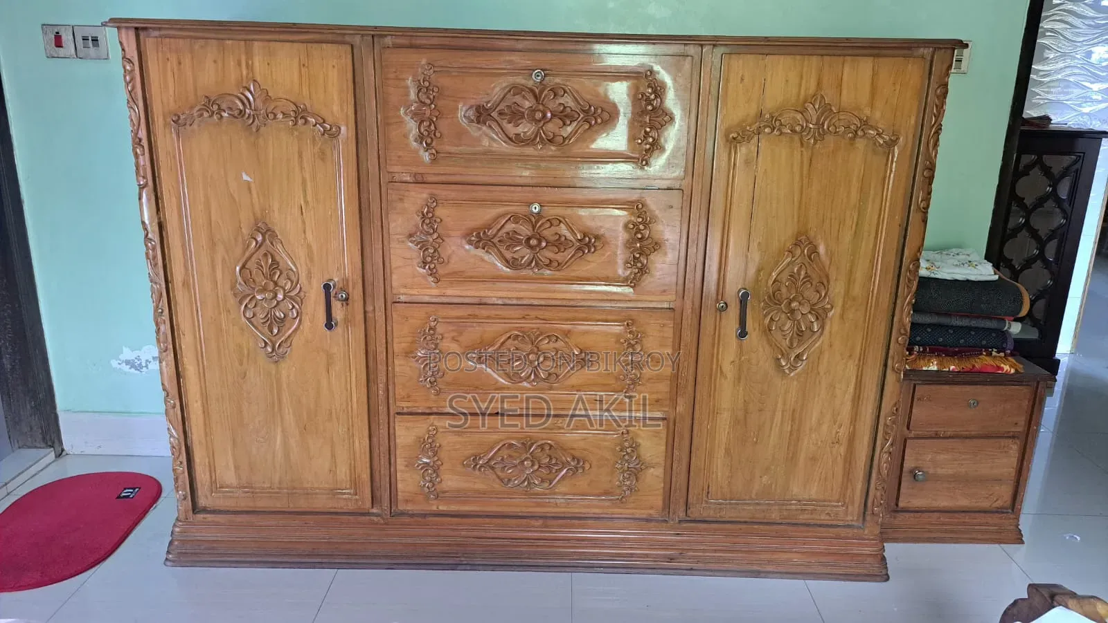 Teak Wood Wardrobe