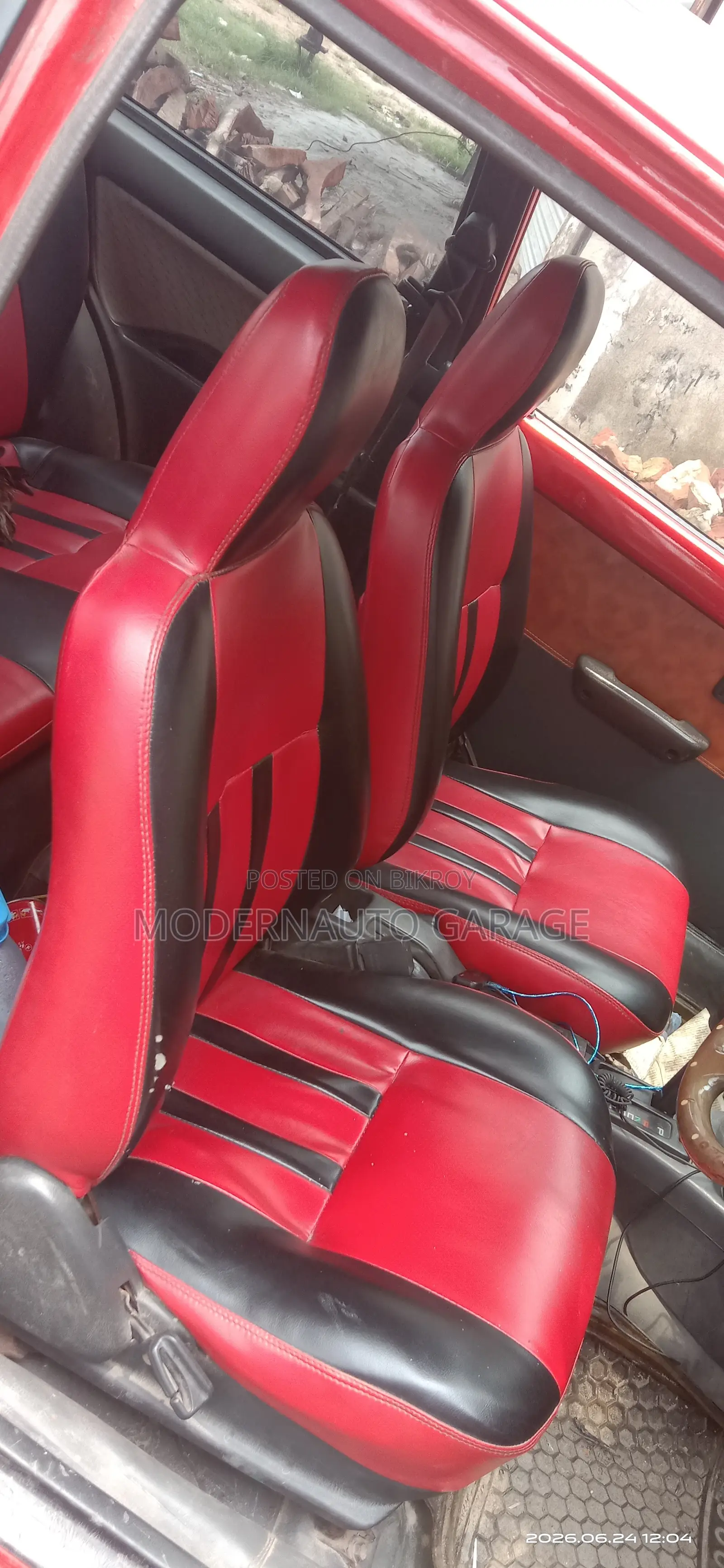 Toyota Starlet 1996 Red