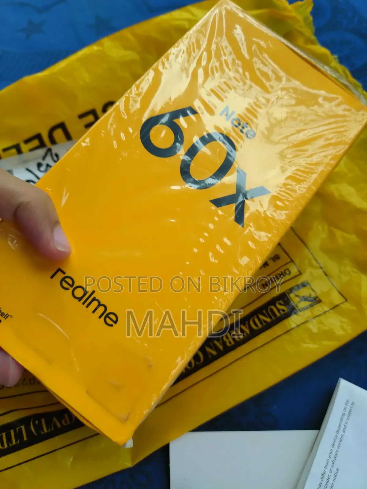 New Realme Note 60x 64 GB Black