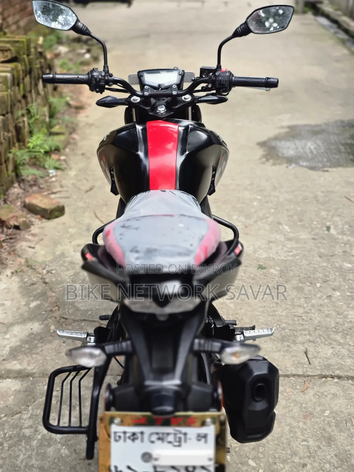 TVS Apache 160 4V 2025 Black