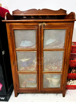 Neem wood food cabinet