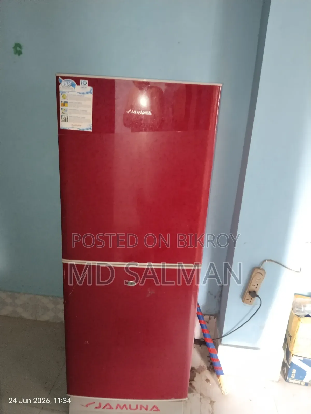 Freshly Used 230 Liter Fridge