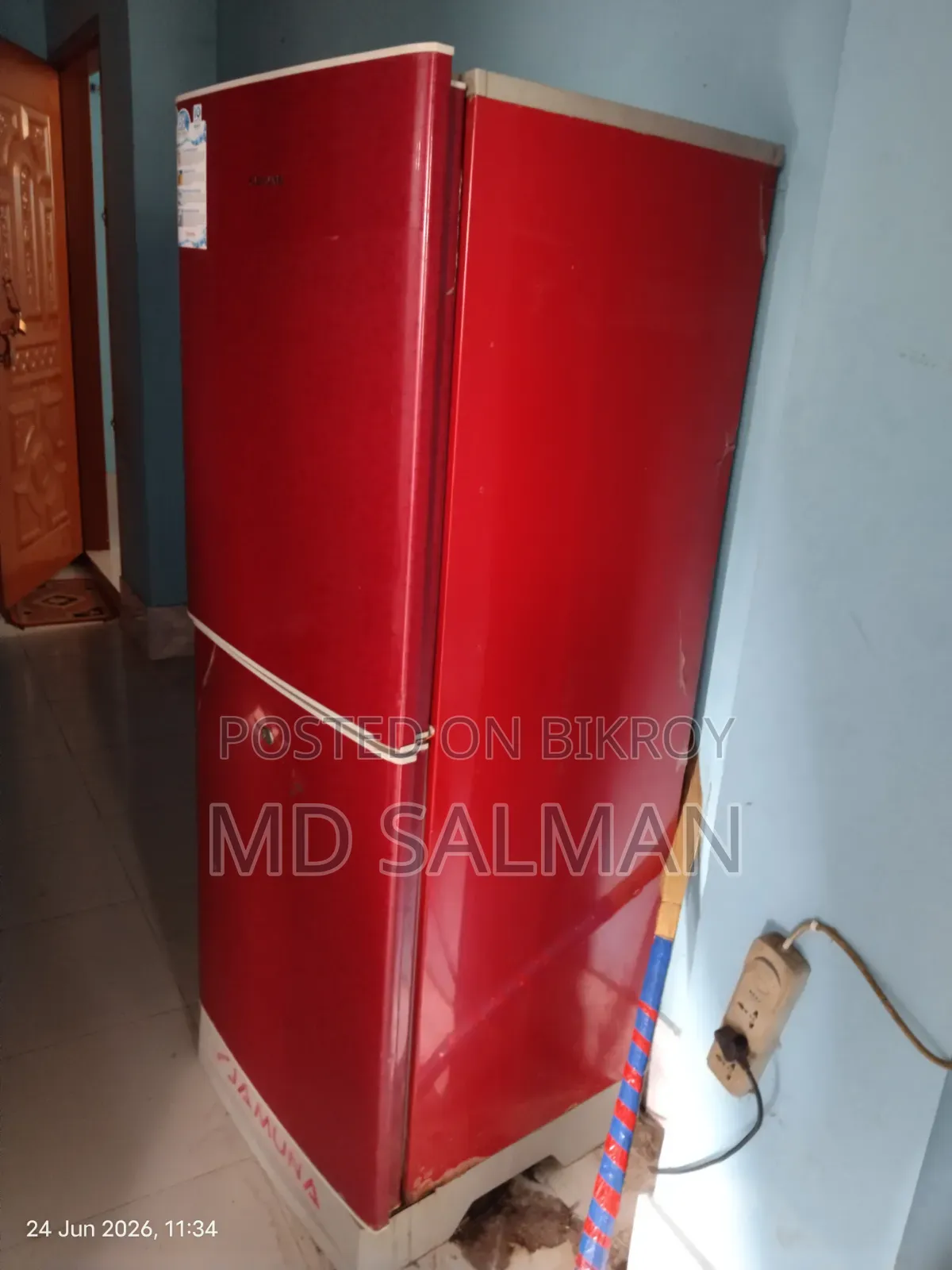 Freshly Used 230 Liter Fridge