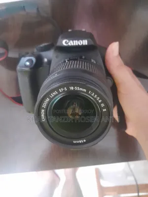 Canon EOS T6 Rebel 1300D With Kit and Telephoto Lens 75-300mm III