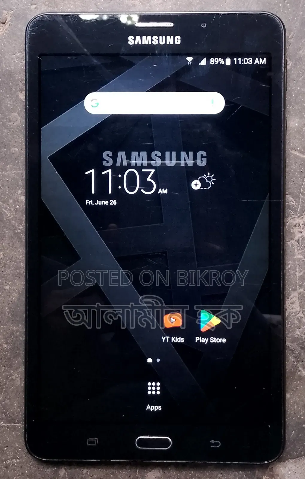 Samsung Galaxy Tab A SM-T285 16 GB Black
