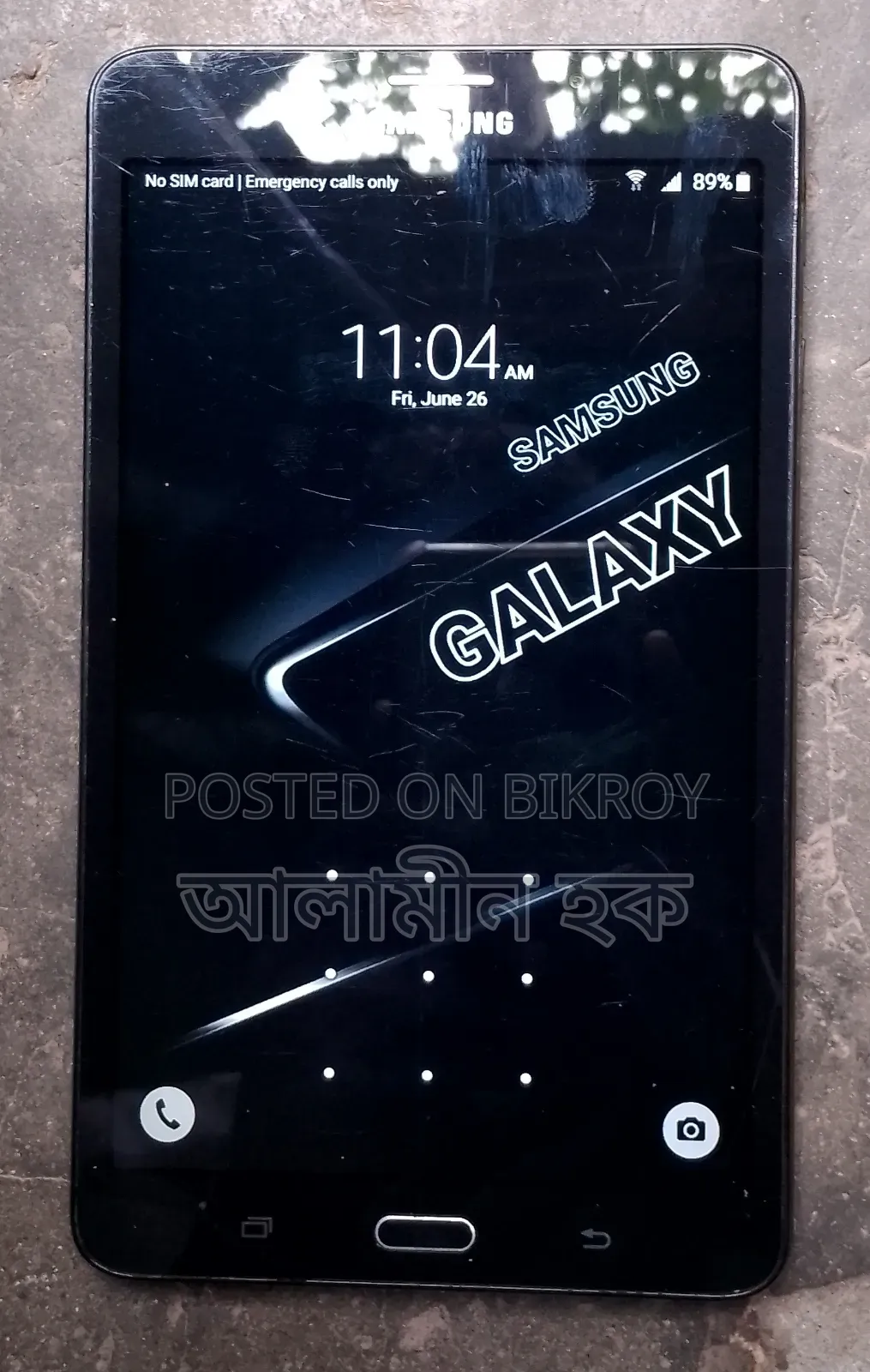 Samsung Galaxy Tab A SM-T285 16 GB Black
