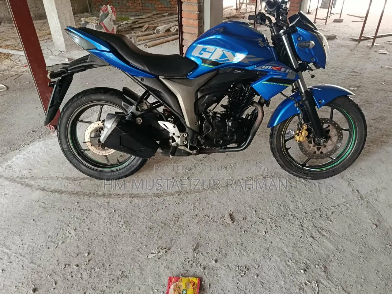 Suzuki Gixxer Monotone 2019 Blue
