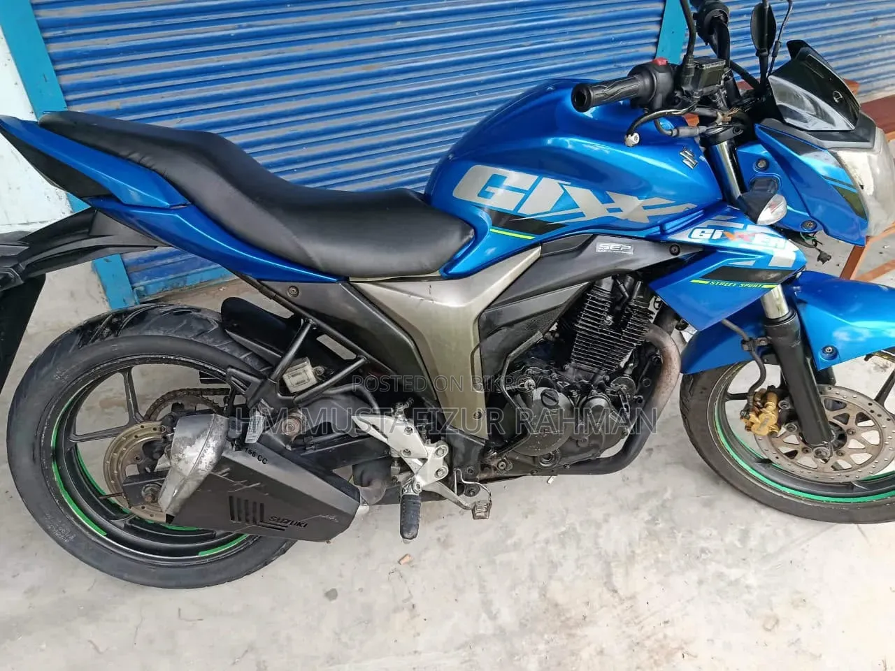 Suzuki Gixxer Monotone 2019 Blue