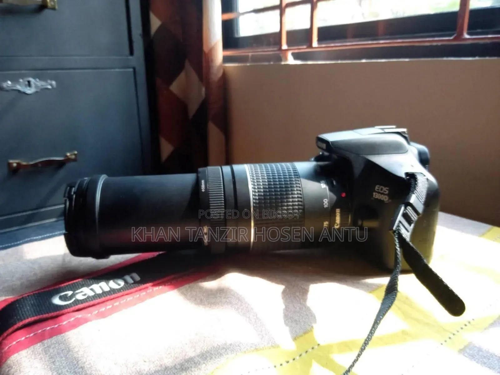 Canon Eos T6 Rebel 1300, With Kit and Telephoto Lens