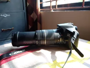 Canon Eos T6 Rebel 1300, With Kit And Telephoto Lens