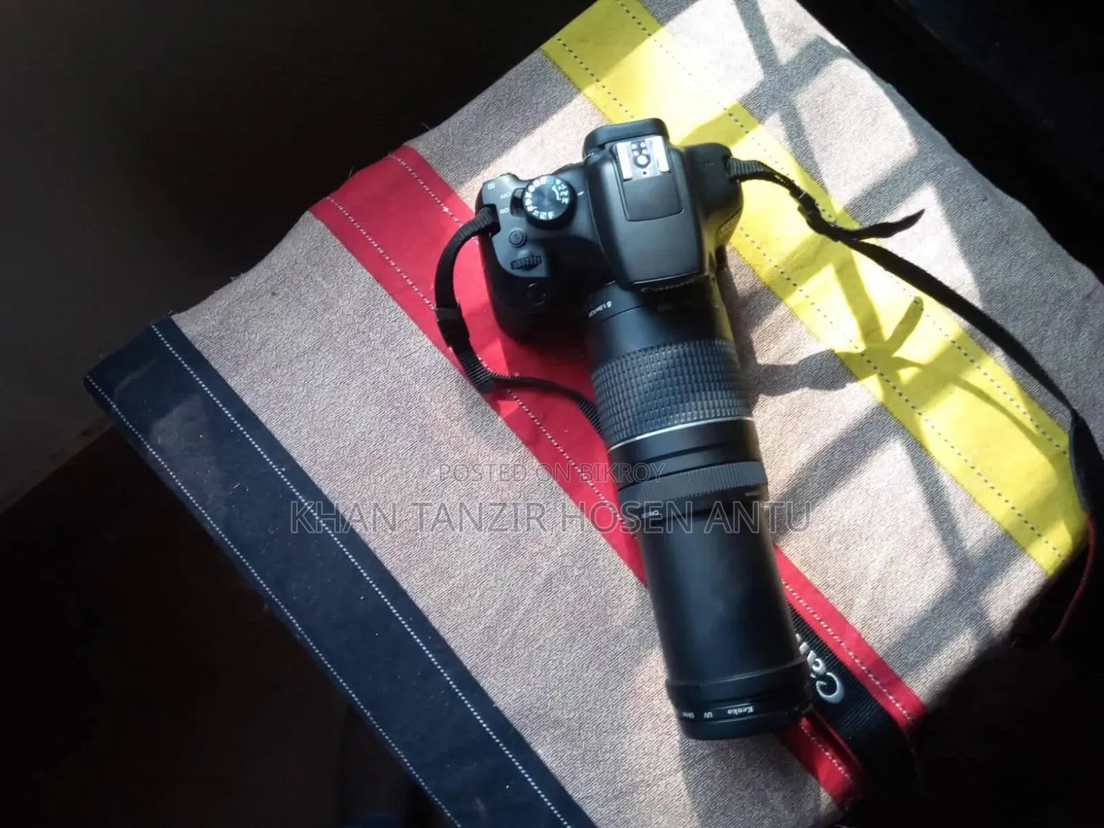 Canon Eos T6 Rebel 1300, With Kit and Telephoto Lens