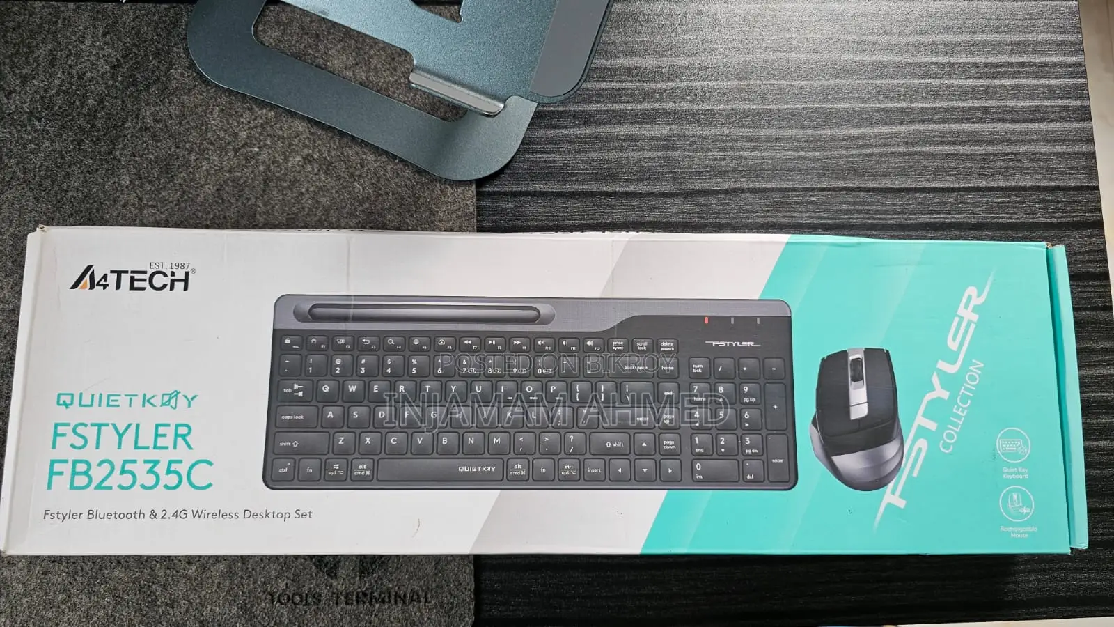 A4tech Fstyler Fb2535c Bluetooth 2.4g Wireless Keyboard