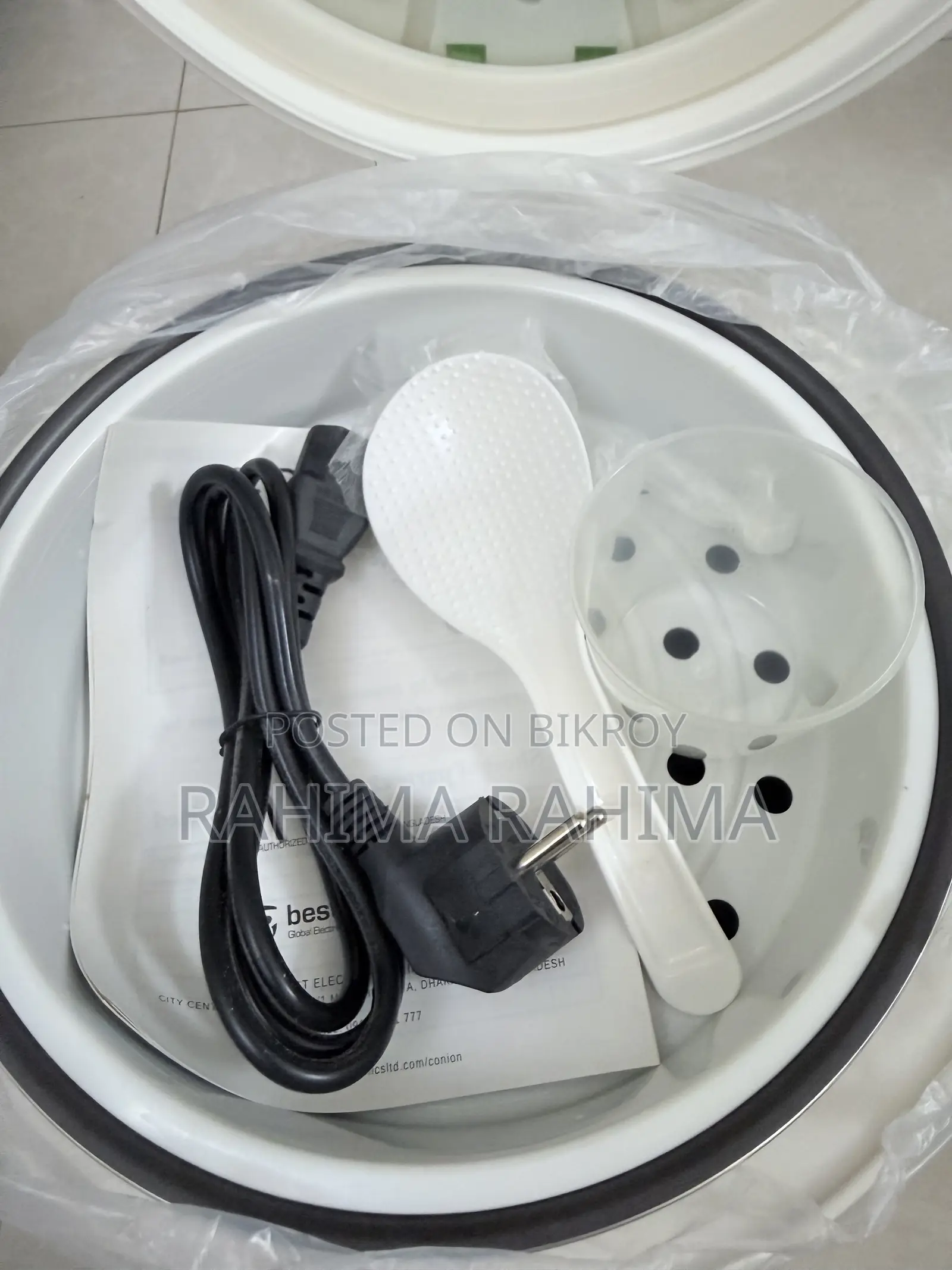Rice Cooker 2.2 Litre Conion (Brand New)