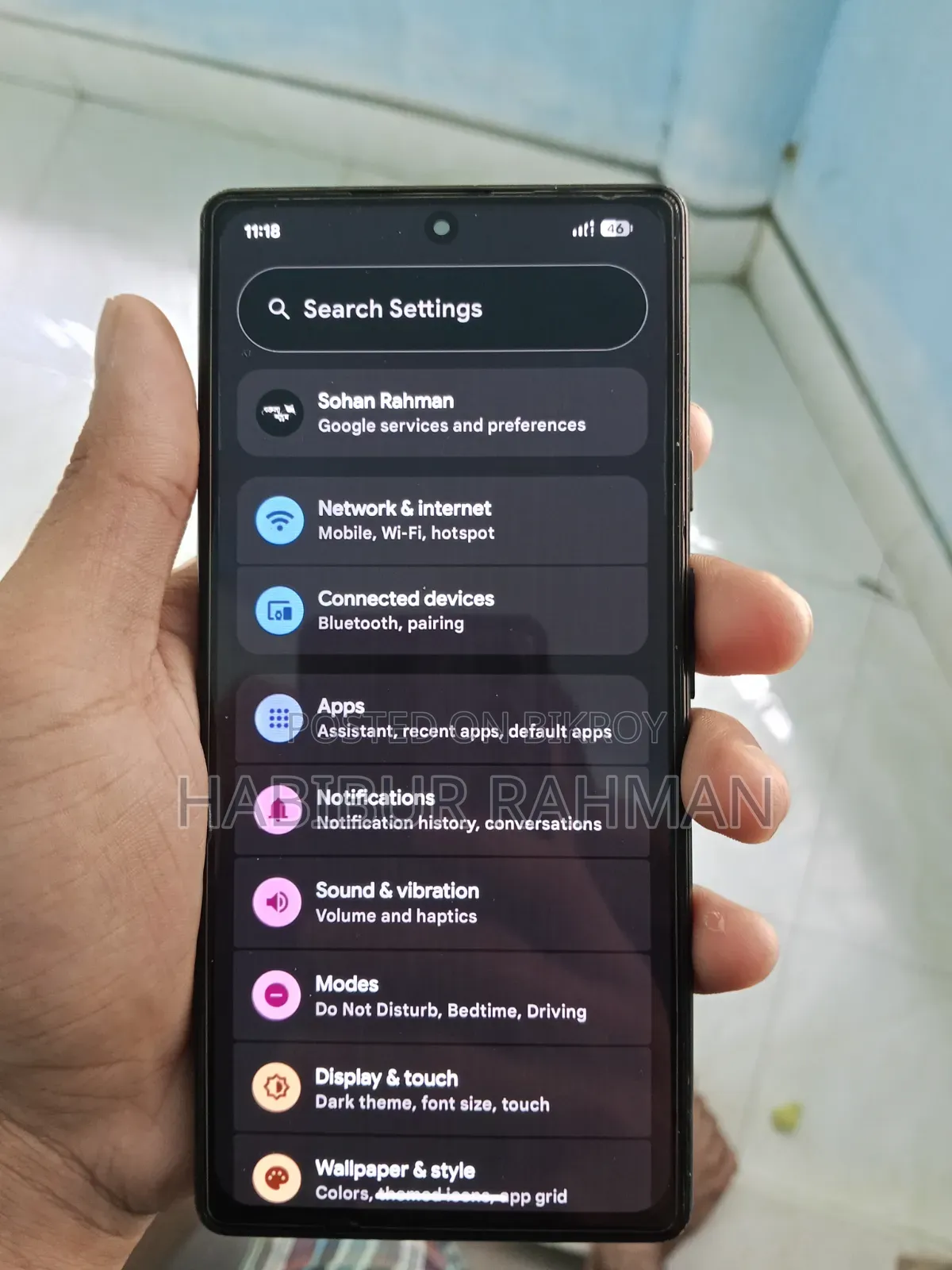 Google Pixel 6 128 GB Black