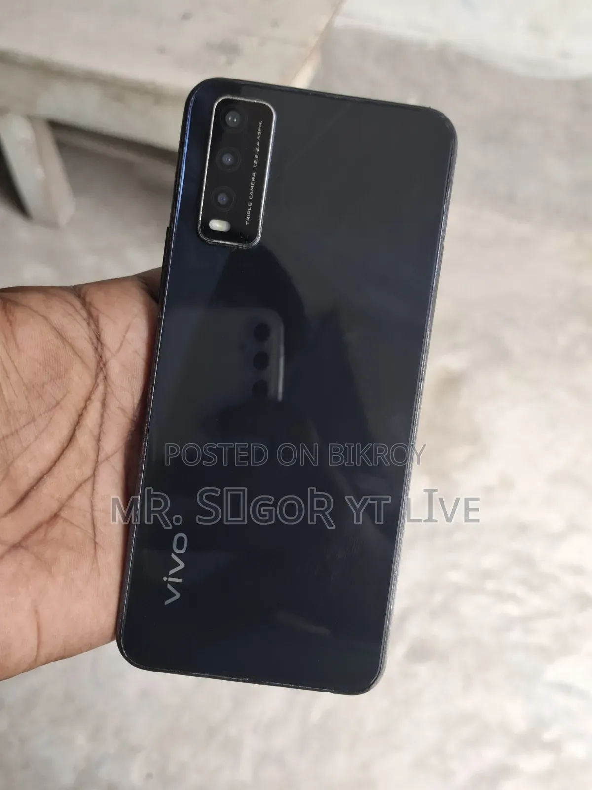 Vivo Y20 64 GB Black