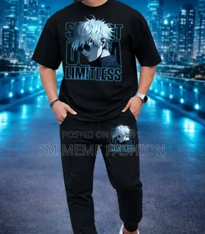 Export Quality 100% Cotton Fabrics Tshirt Trouser Combo Set