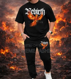 Export Quality 100% Cotton Fabrics Tshirt Trouser Combo Set