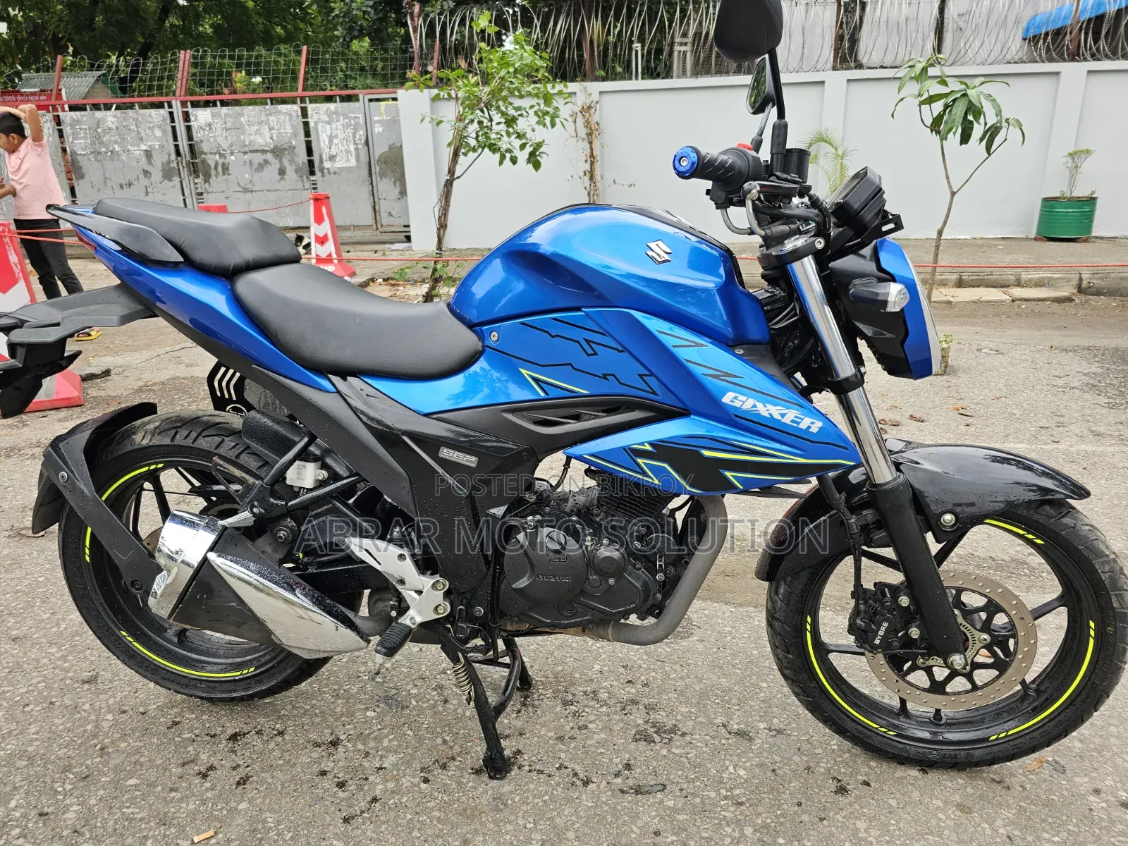 Suzuki Gixxer SF FI 2025 Blue