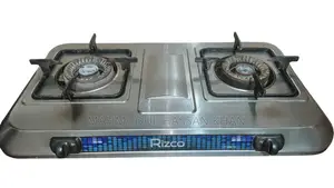 Two-burner gas stove for sale.