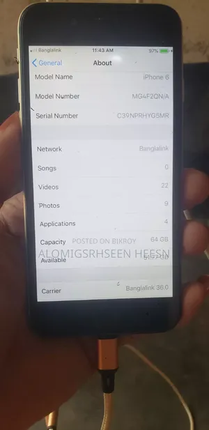 Apple iPhone 6 64 GB Gold