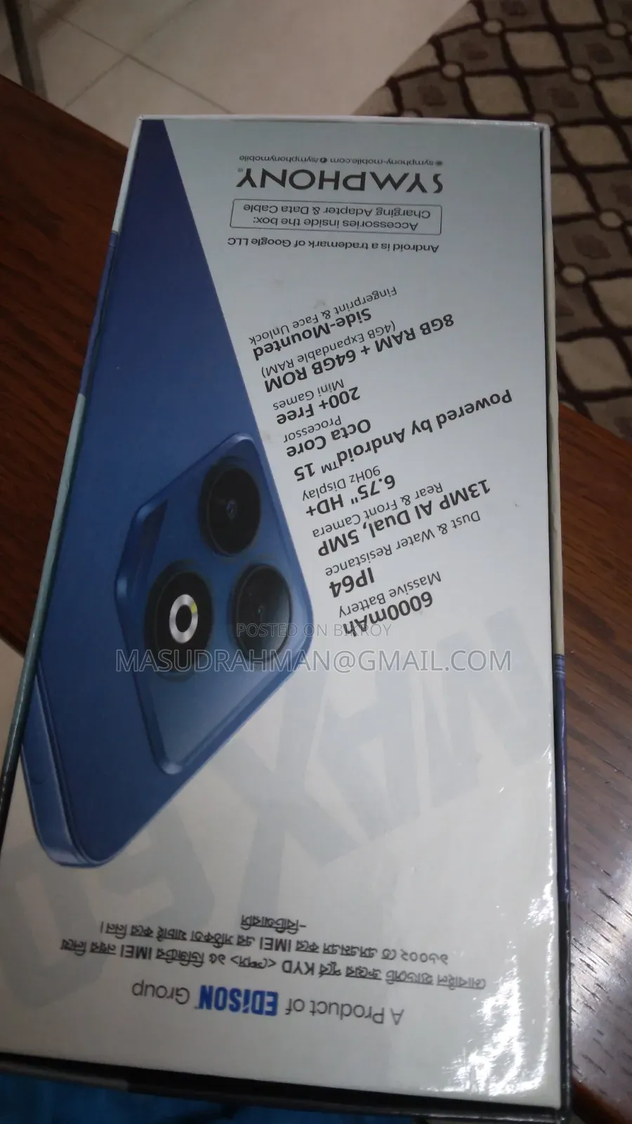 Symphony Mobile Phone