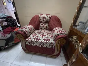 Old good sofa and chair