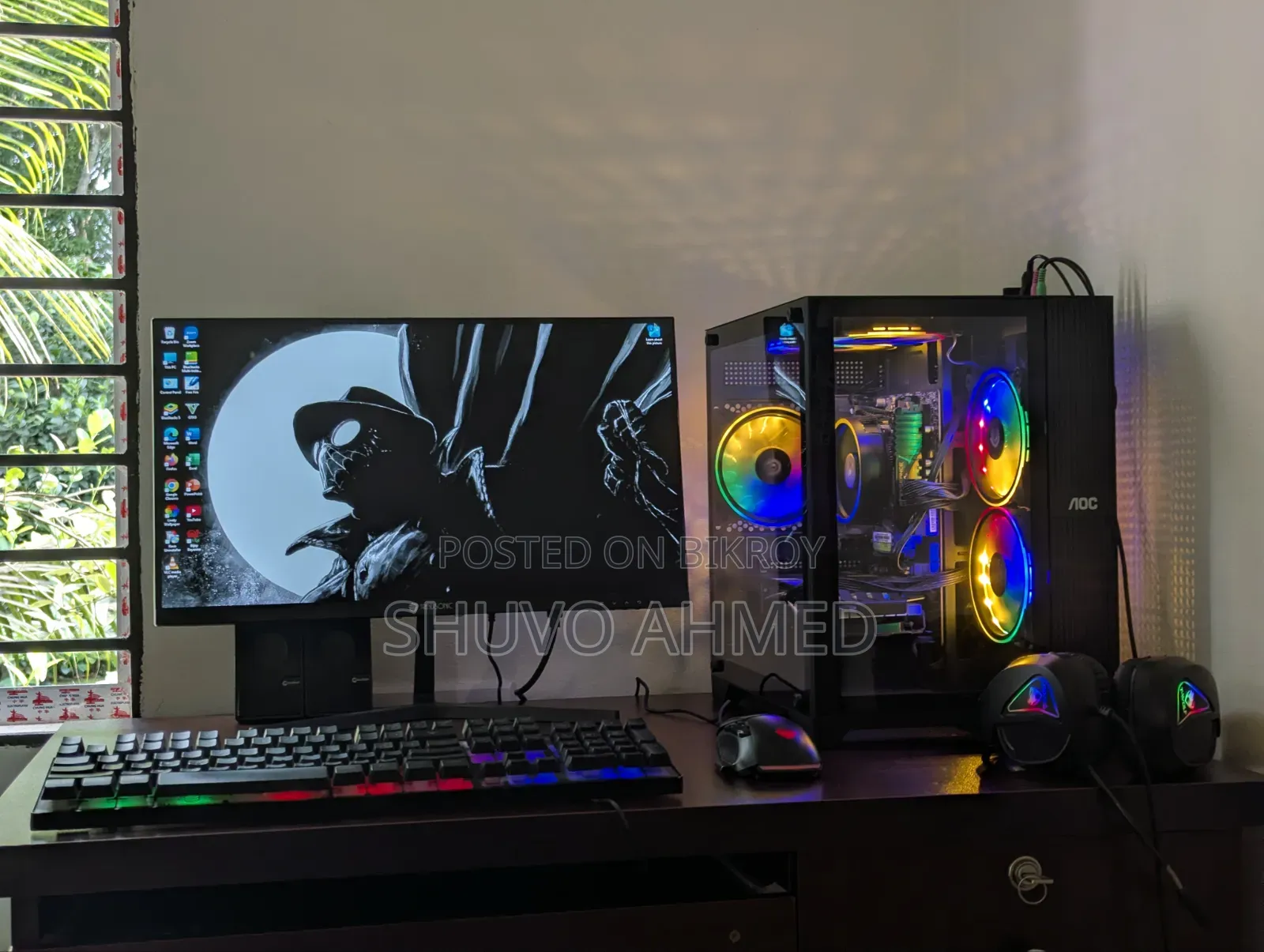 Desktop Computer MSI model 8GB AMD Ryzen 5 SSD 256GB