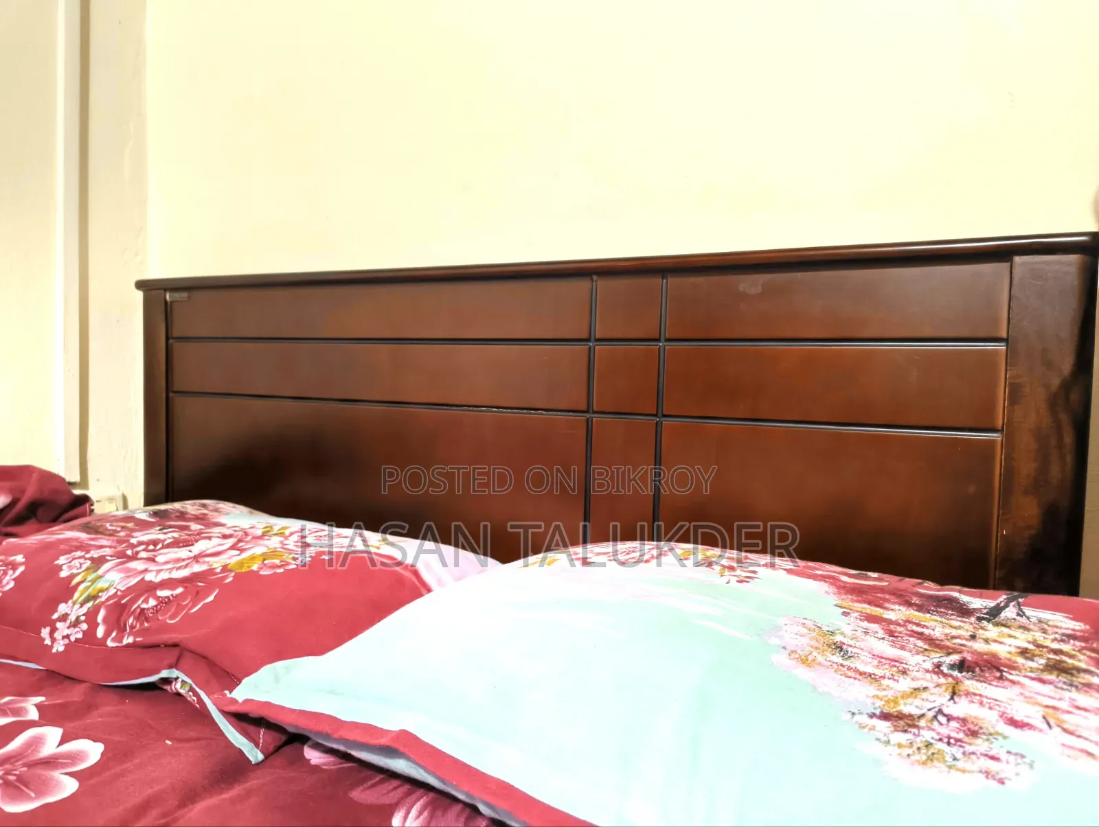 Bed + Mattress + Small Bed + Two Side Tables