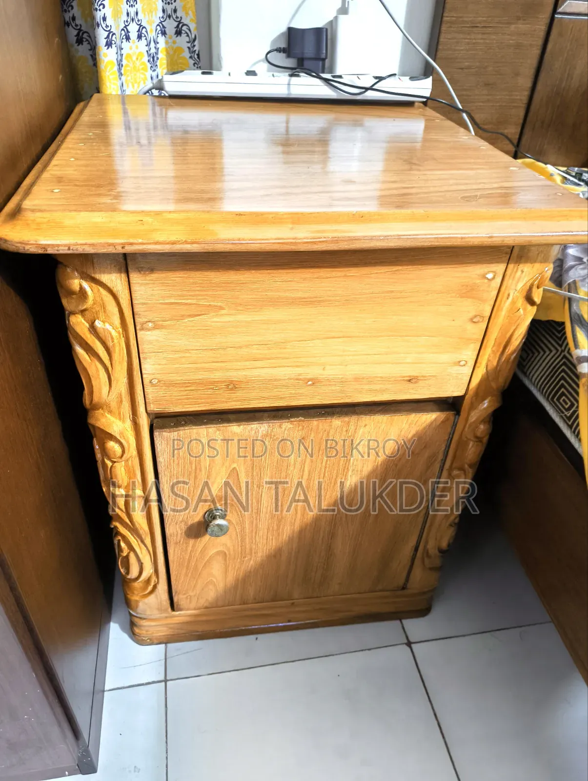 Bed + Mattress + Small Bed + Two Side Tables